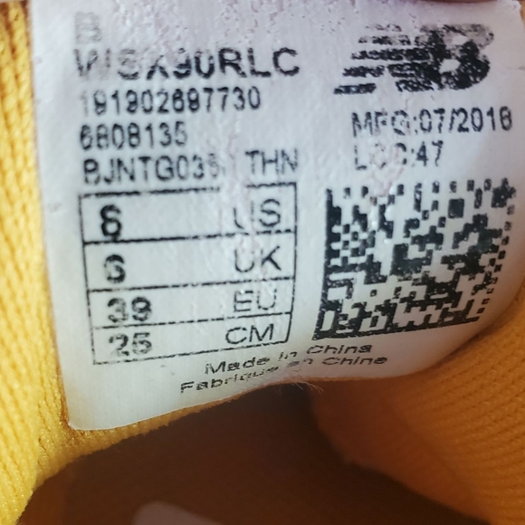 NEW BALANCE X-90 'Goldrush' Reconstructed Limited Edition Training Sneakers SZ 7 - Picture 11 of 13